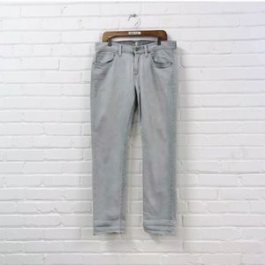 SEVEN FOR ALL MANKIND grey straight leg men
